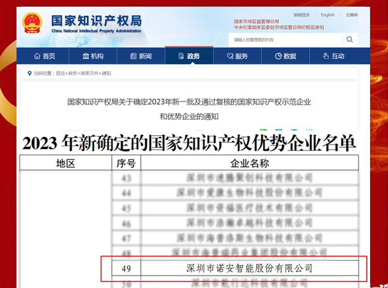 星空官方网页版-星空online(中国)
获评“2023年度新一批国家知识产权优势企业”